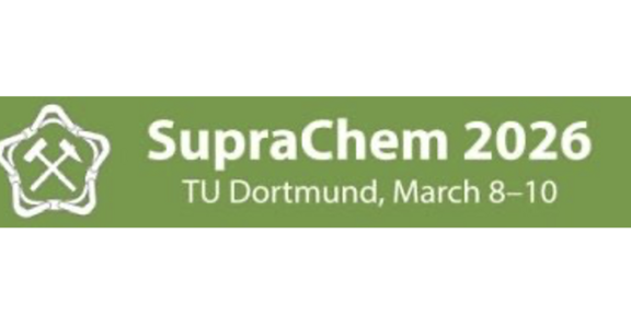 The logo of the “SupraChem 2026” conference at TU Dortmund University, March 8–10.